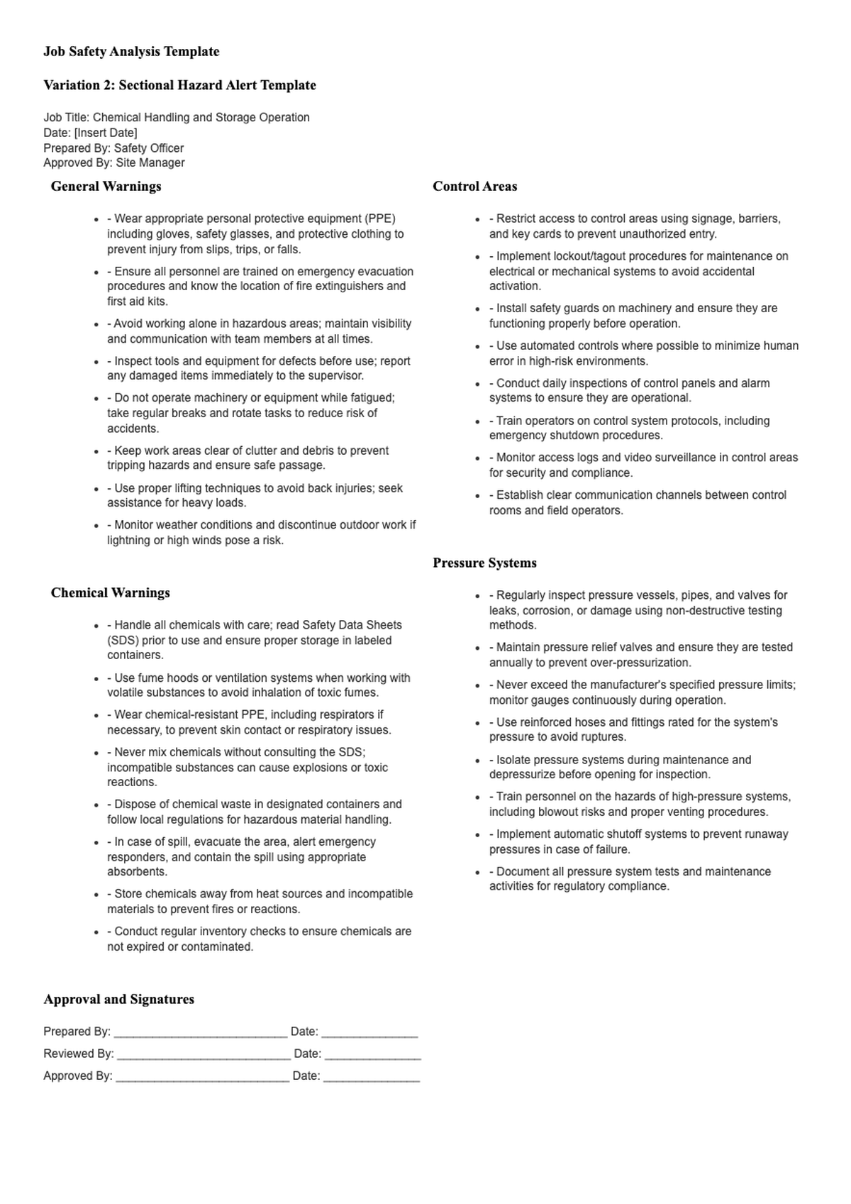Safety warning signs chart with chemical and pressure system hazards_variant_2